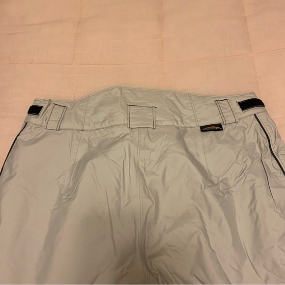 Columbia ski pant size Ladies L light grey insulated with pockets adjustable - Picture 9 of 16